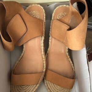 Tan Leather Women's Sandals